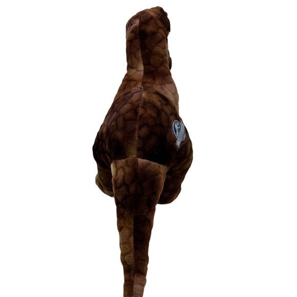 Jurassic World Brown Dinosaur T-Rex Plush 10” X 13” Stuffed Toy EUC - Picture 4 of 10